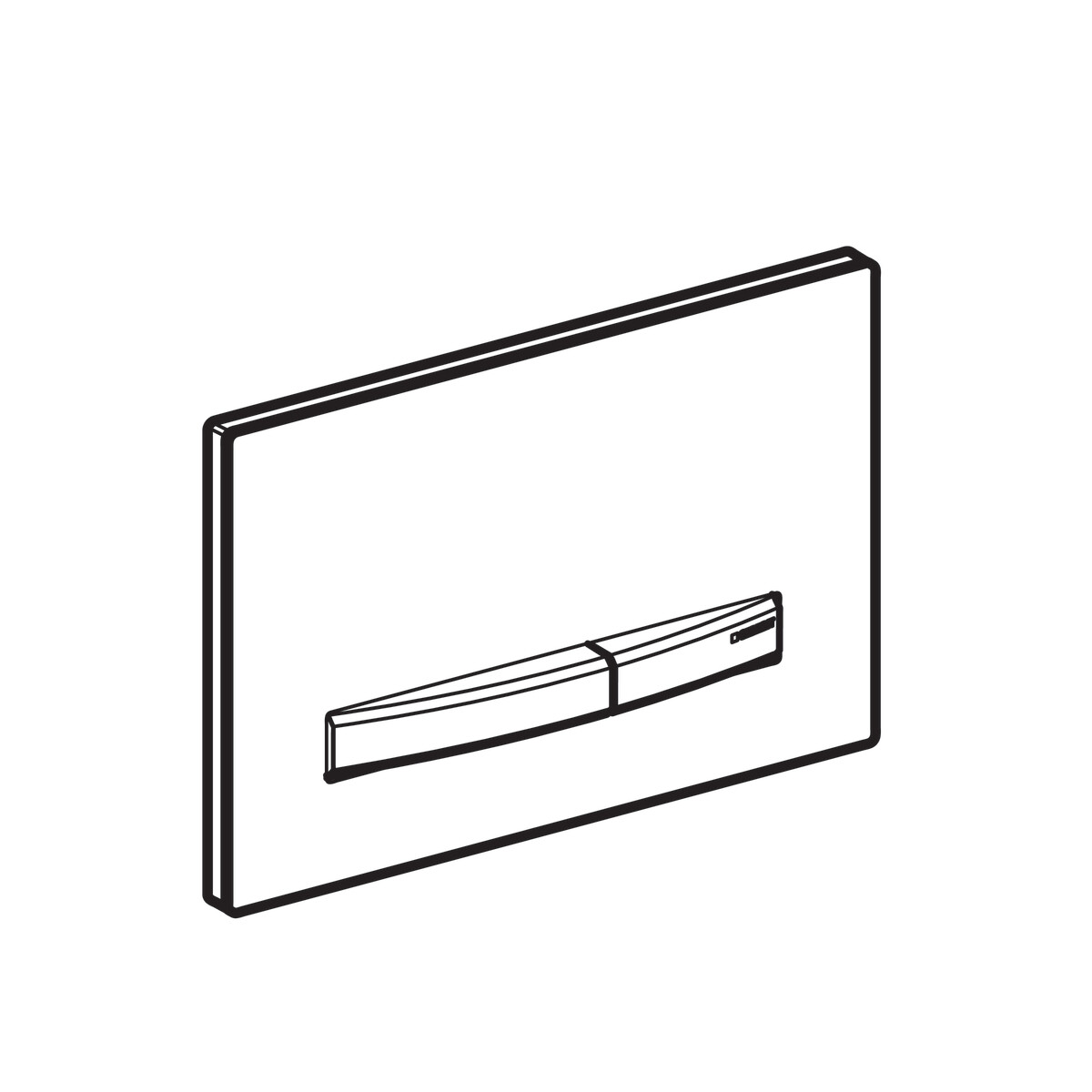 Geberit Sigma50 Flush Plate / Mustang Slate