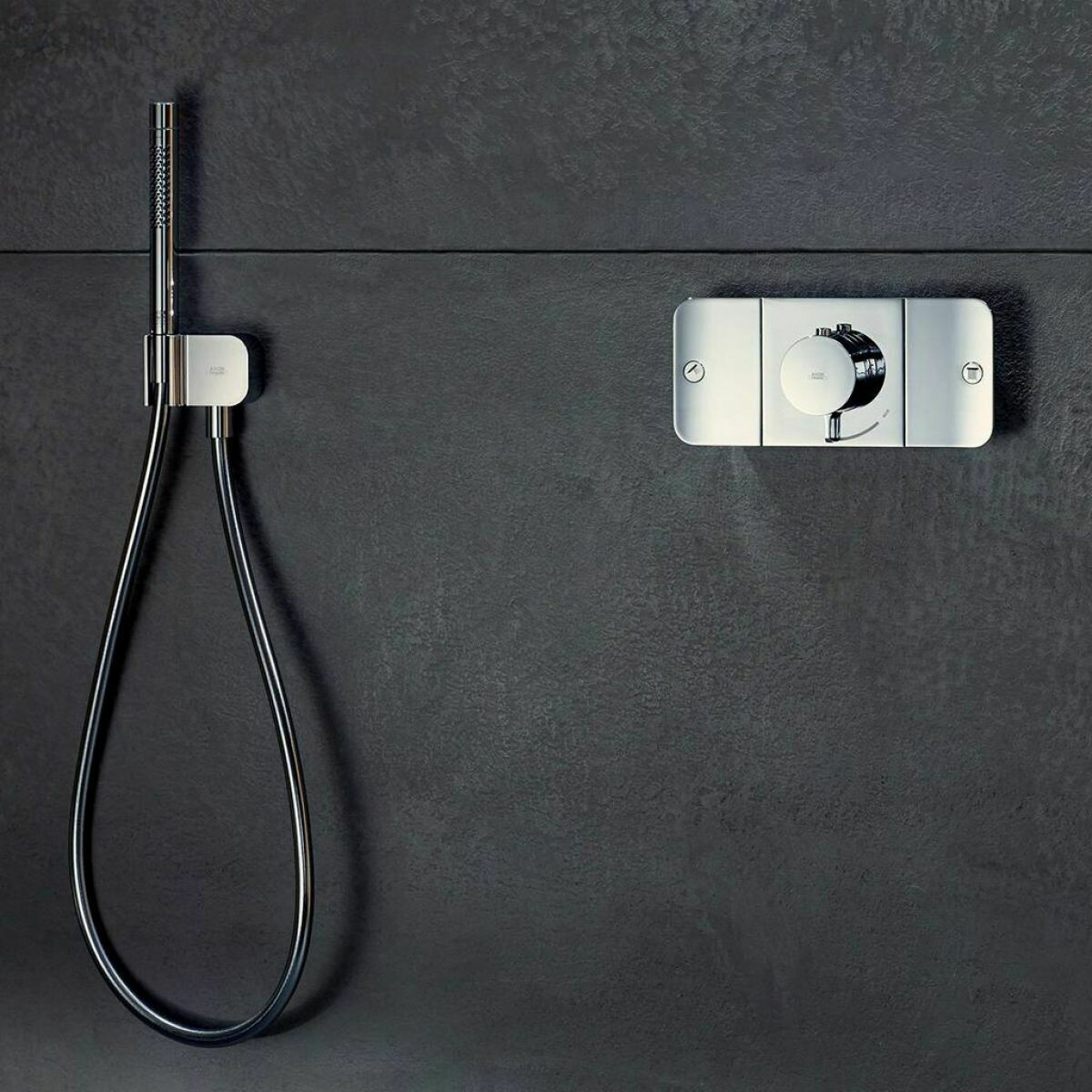 Module thermostatique encastré AXOR One avec 2 fonctions — vue 3