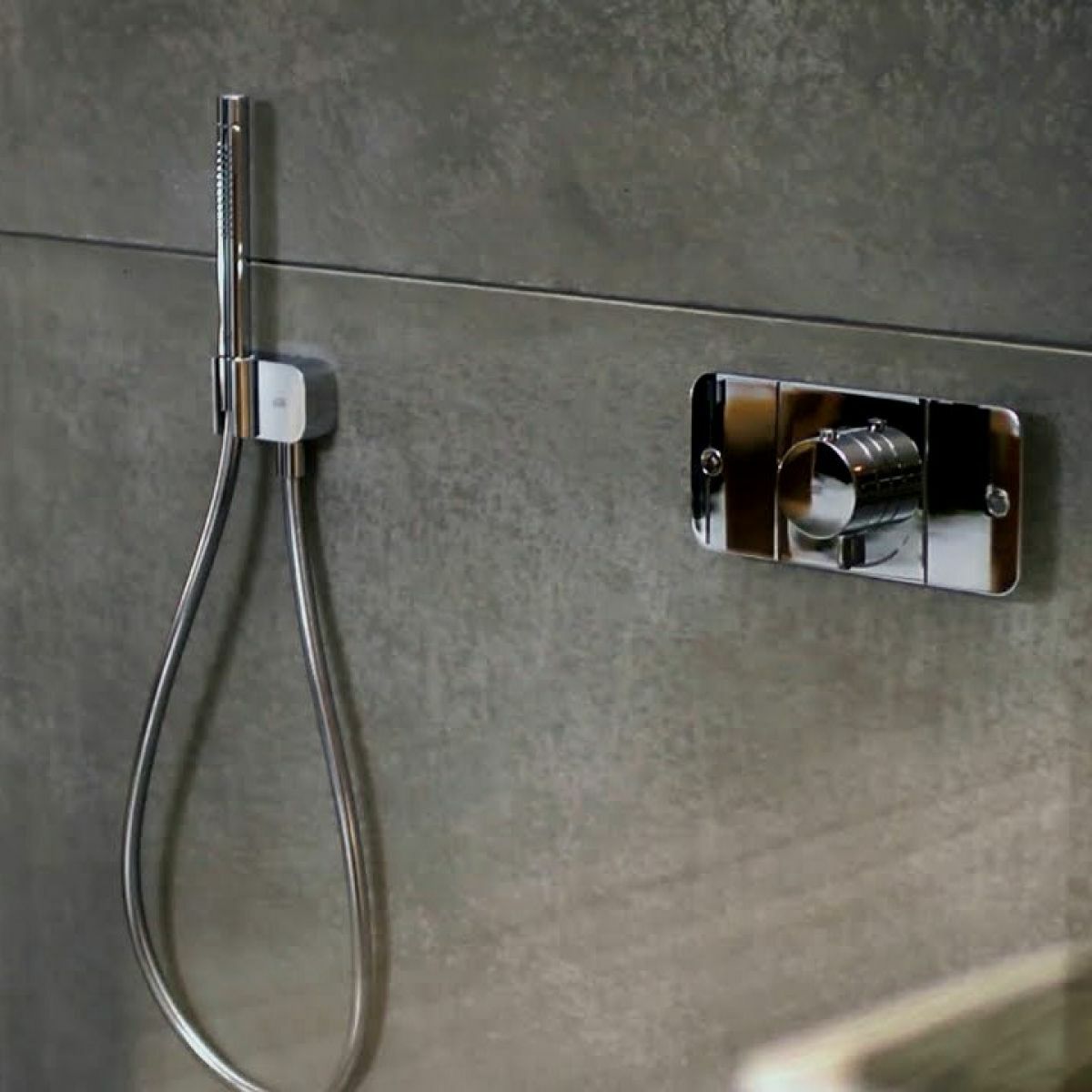 Module thermostatique encastré AXOR One avec 2 fonctions - vue 4