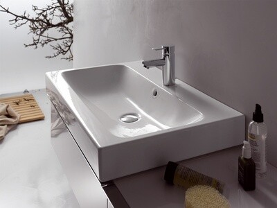 Plan-vasque Geberit iCon 75 cm