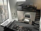 Miroir lumineux Geberit Xeno² 90 cm avec éclairage indirect