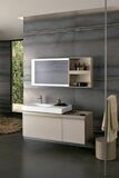 Plan-vasque Geberit Citterio 90 cm avec espace de rangement à droite