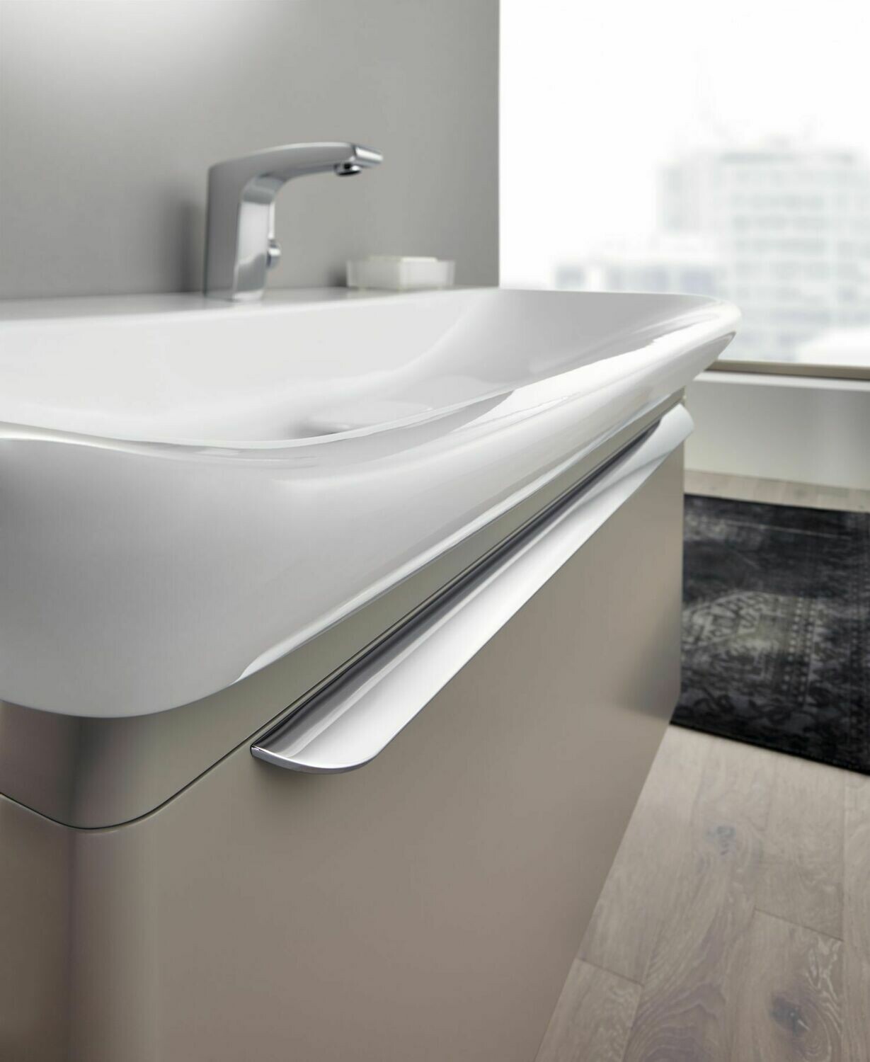 Plan-vasque Geberit myDay 100 cm — vue 3