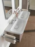 Plan-vasque double Geberit myDay 130 cm