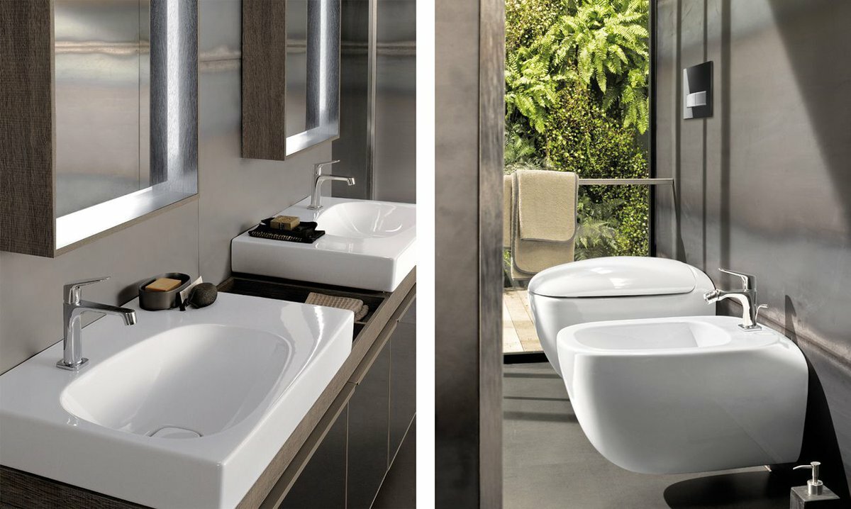 Plan-vasque Geberit Citterio 75 cm - vue 5