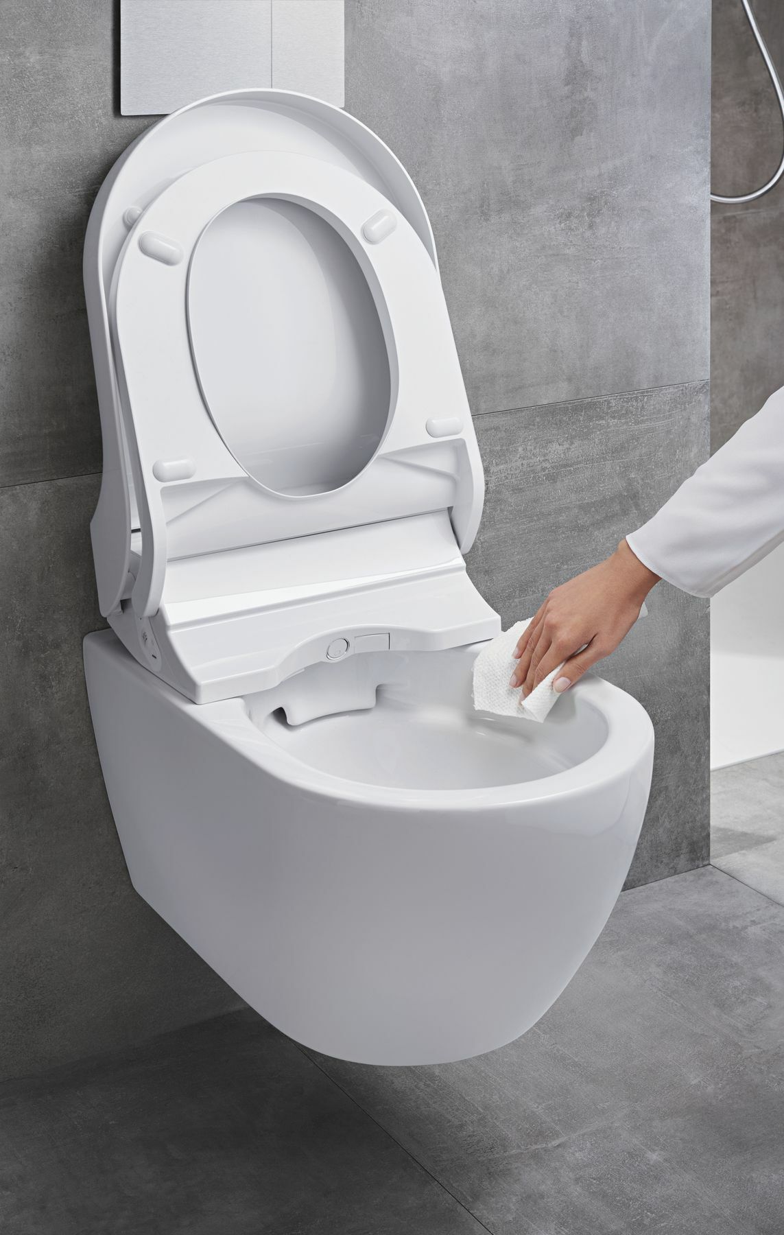 Abattant lavant Geberit AquaClean Tuma Comfort avec télécommande - vue 5