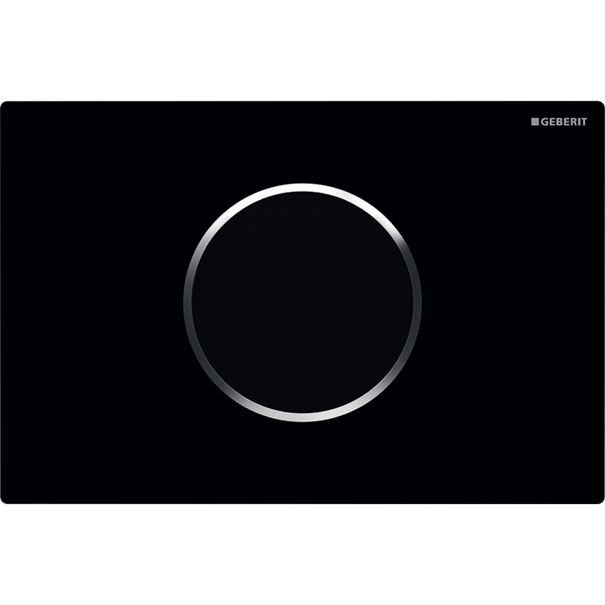 Plaque de déclenchement infrarouge Geberit Sigma10 électronique pour réservoir à encastrer Sigma 12 cm / Noir