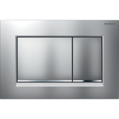 Plaque de déclenchement Geberit Sigma20 square / Chromé mat