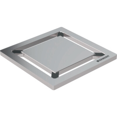 Grille de siphon Geberit modèle square