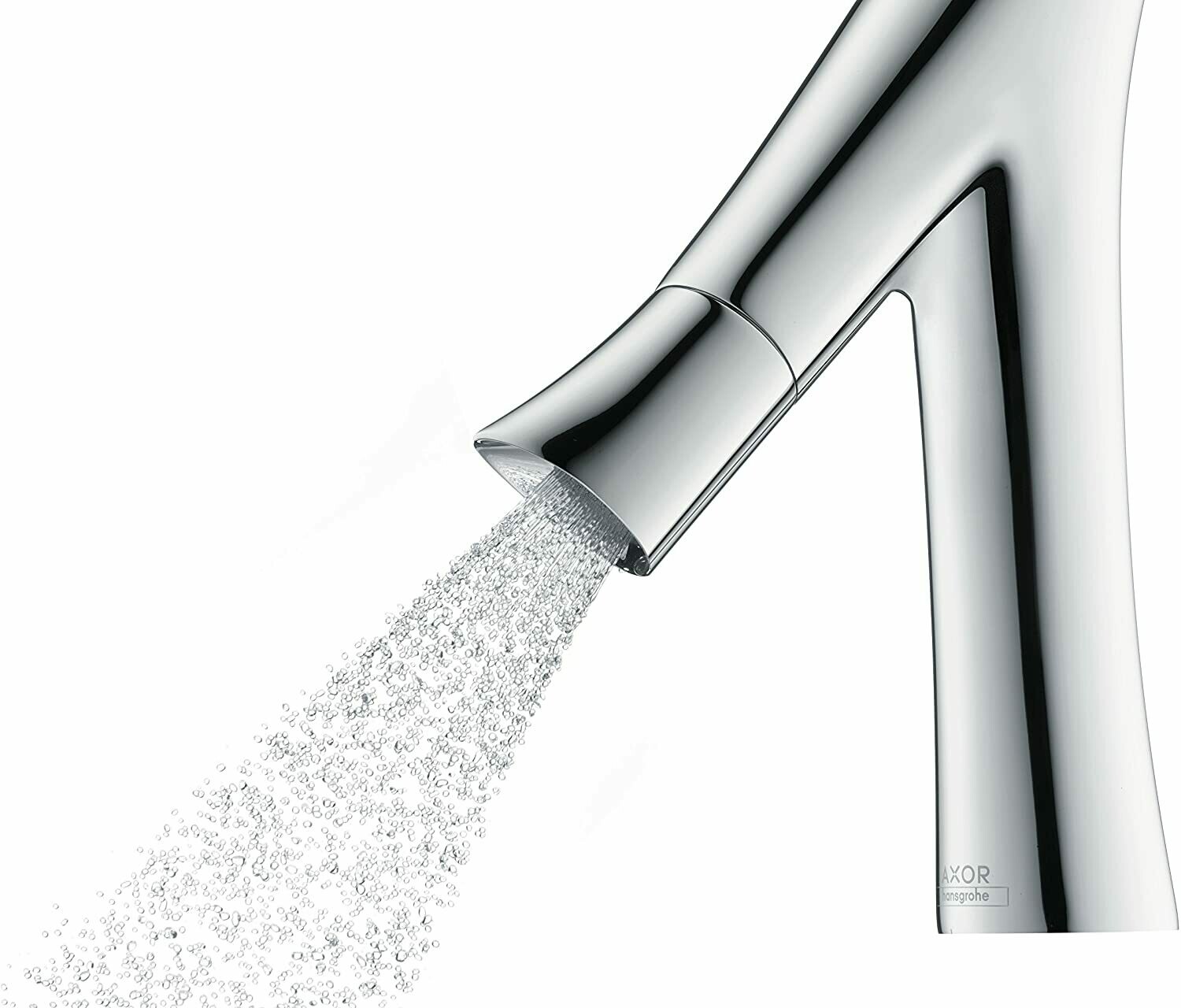 Mitigeur de lavabo AXOR Starck Organic 80 avec tirette et vidage — vue 5