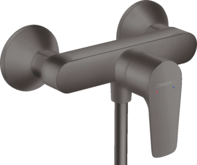 Mitigeur de douche Hansgrohe Talis E en noir chromé brossé