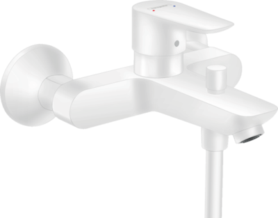 Mitigeur de bain / douche Hansgrohe Talis E en blanc mat