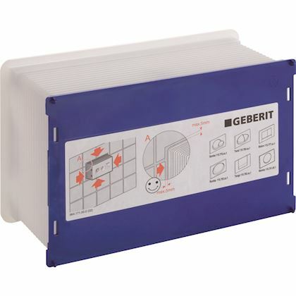 Boîtier de réservation Geberit pour réservoir à encastrer Sigma 8 cm et Sigma 12 cm - vue 2