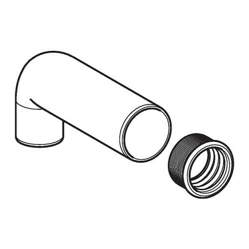 Geberit connection elbow for urinal: d63/50