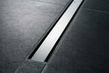 Set de finition Geberit CleanLine60 - Noir / Métal brossé - Longueur 30 - 130 cm