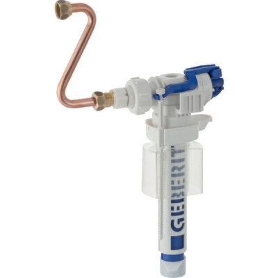 Robinet flotteur Geberit type 380, alimentation latérale, 3/8&quot;, mamelon en laiton pour réservoir à encastrer