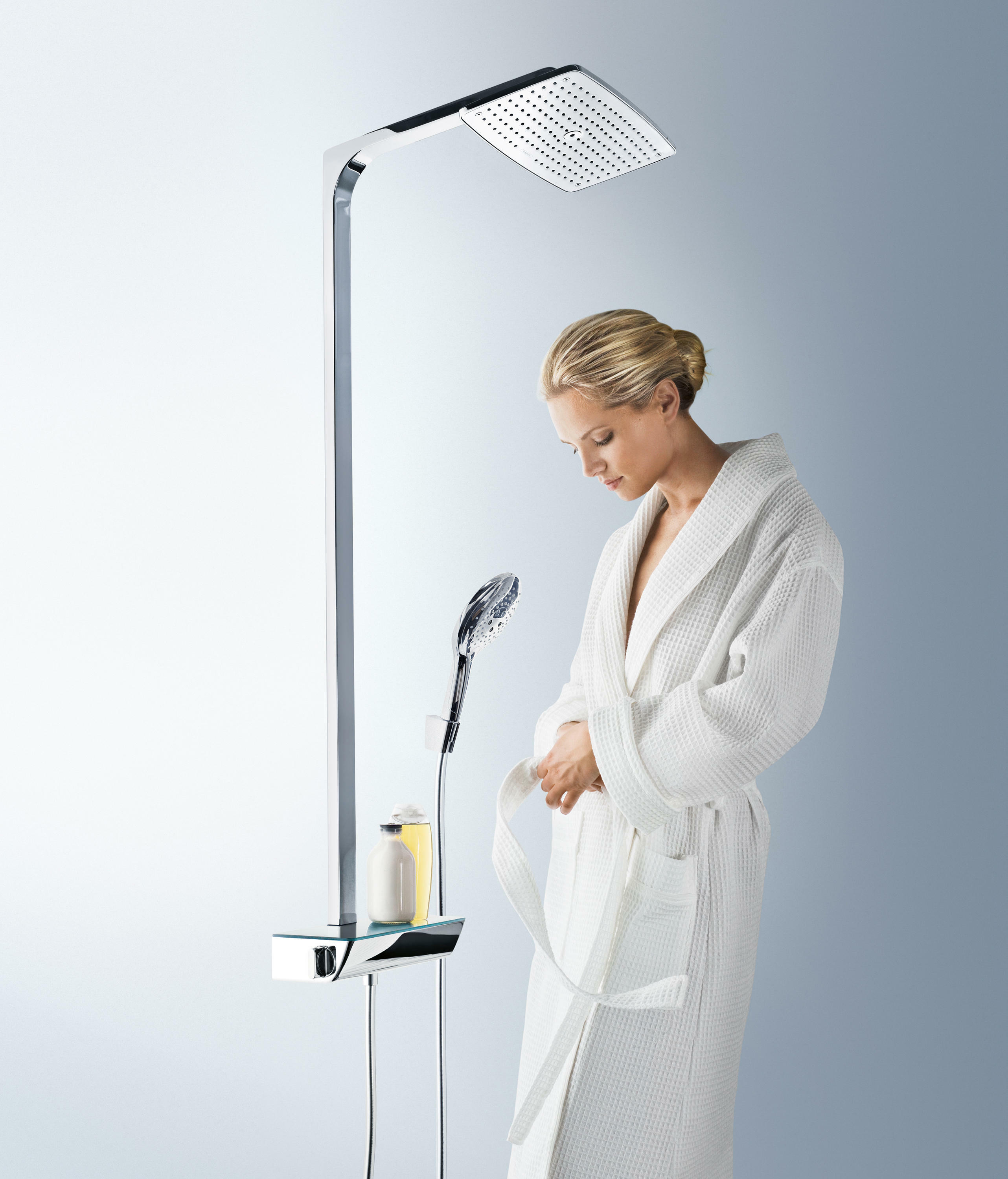 Mitigeur de douche thermostatique Hansgrohe Ecostat Select - vue 3