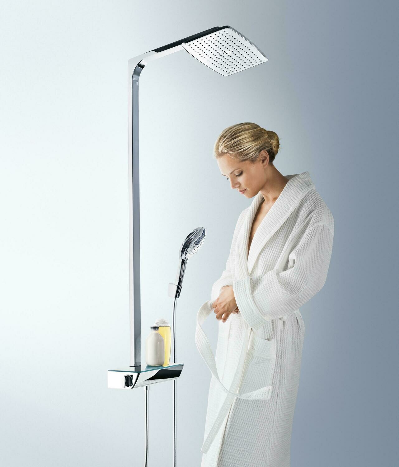 Mitigeur de douche thermostatique Hansgrohe Ecostat Select — vue 3