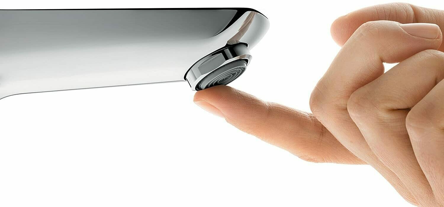 Mitigeur de lavabo Hansgrohe Talis E 110 avec tirette et vidage — vue 3