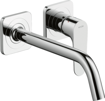 Mitigeur de lavabo encastré AXOR Citterio M 227 mm en laiton chromé