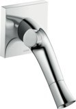 AXOR Starck Organic Mitigeur de lavabo encastré mural, bec 187 mm, bonde à écoulement libre