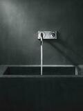 AXOR Uno Mitigeur de lavabo encastré mural avec plaque, bec 225 mm, bonde à écoulement libre