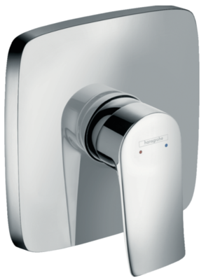 Set de finition pour mitigeur de douche encastré Hansgrohe Metris