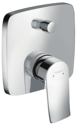 Set de finition pour mitigeur de bain / douche encastré Hansgrohe Metris
