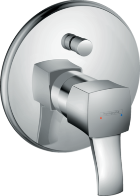 Set de finition pour mitigeur de bain / douche encastré Hansgrohe Metropol Classic