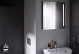 Miroir lumineux Geberit Option Basic 60 cm avec éclairage latéral