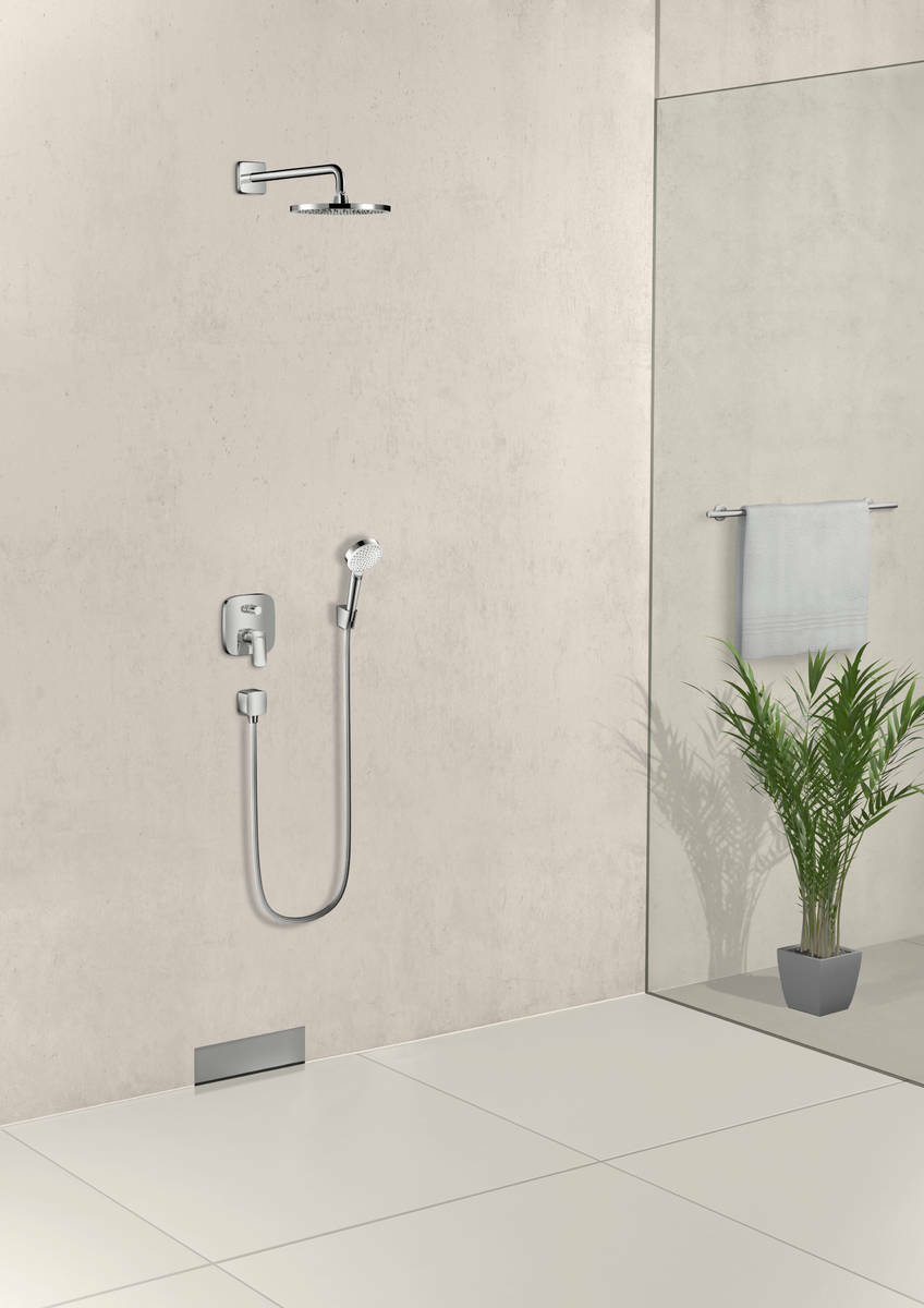 Coude de raccordement SoftCube Hansgrohe FixFit - vue 2