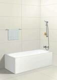 Crometta Set de douche Vario avec barre Unica'Croma 65 cm et porte-savon