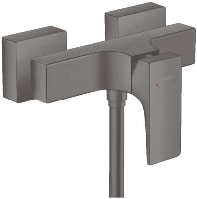 Mitigeur de douche Hansgrohe Metropol en noir chromé brossé