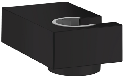 Support mural Hansgrohe Universel E pour douchette en noir mat