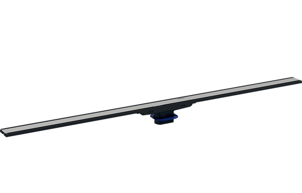 Set de finition Geberit CleanLine60 - Noir / Métal brossé - Longueur 30 - 130 cm - vue 2