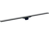 Set de finition Geberit CleanLine60 - Noir / Métal brossé - Longueur 30 - 130 cm