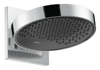 Douche de tête Hansgrohe Rainfinity 250 1 jet avec raccord mural en chromé
