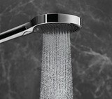 Rainfinity Ensemble support mural et douchette 130 3jet avec flexible de douche 125 cm