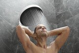 Rainfinity Douche de tête 360 1jet avec raccord mural