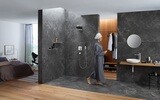 Rainfinity Douche de tête 250 1jet avec raccord mural