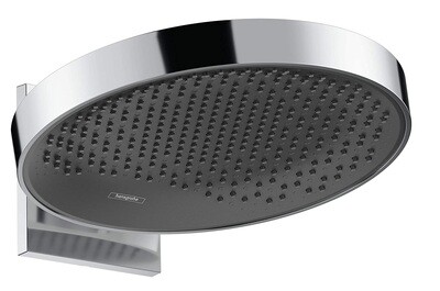 Douche de tête Hansgrohe Rainfinity 360 1 jet avec raccord mural en chromé
