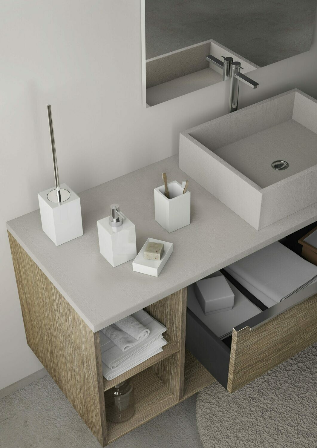 Sofia Glossy White Soap Dish