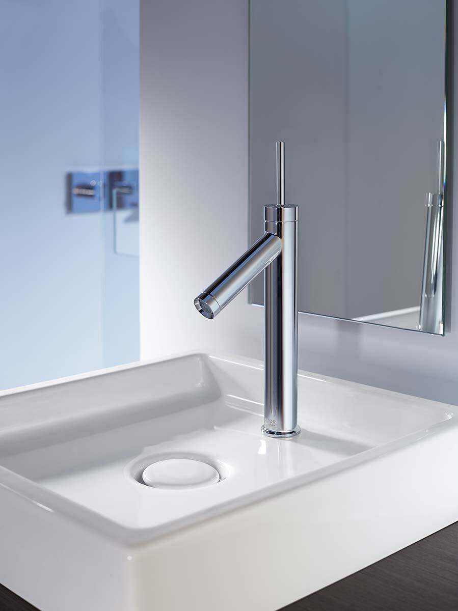 Mitigeur de lavabo AXOR Starck 170 avec bonde à écoulement libre - vue 2