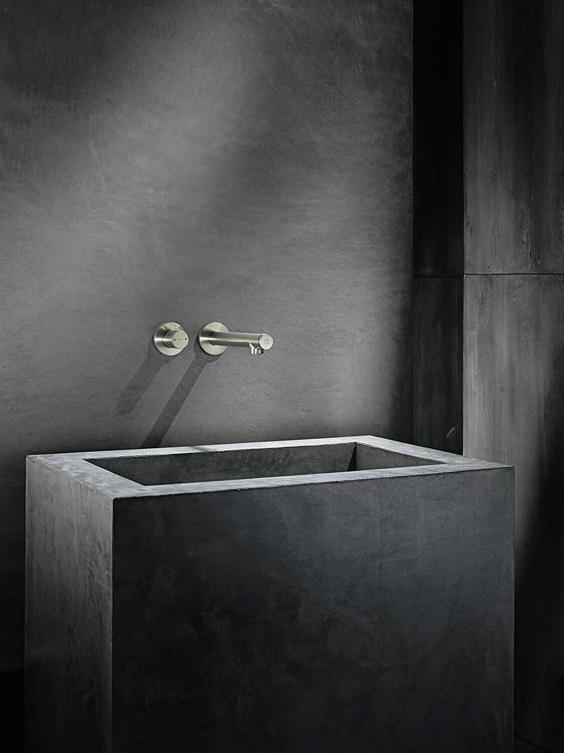 Mitigeur de lavabo encastré AXOR Uno Select 221 mm en laiton chromé