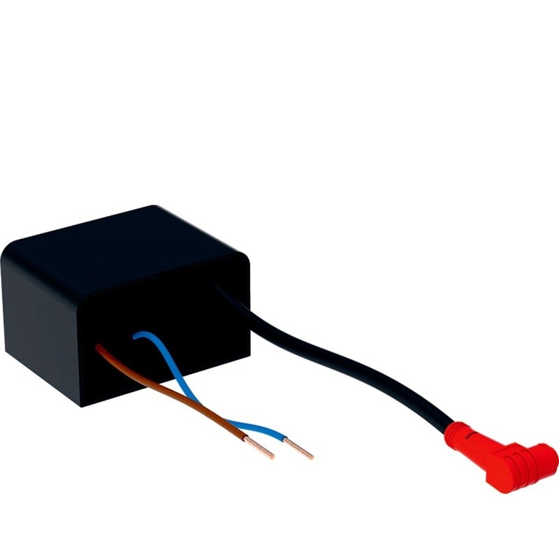 Bloc d'alimentation Geberit 230 V / 12 V / 50 Hz pour module Geberit DuoFresh avec boîtier de raccordement électrique