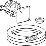 Kit d'installation Geberit avec boîte d'encastrement pour module Geberit DuoFresh