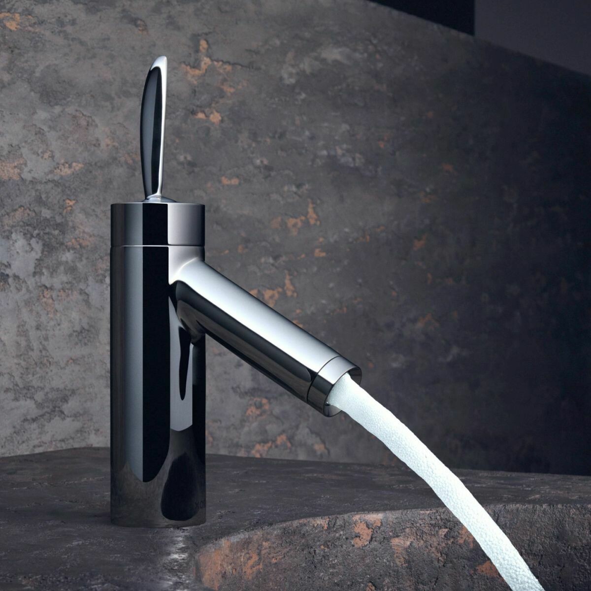 Mitigeur de lavabo AXOR Starck Classic 70 avec tirette et vidage