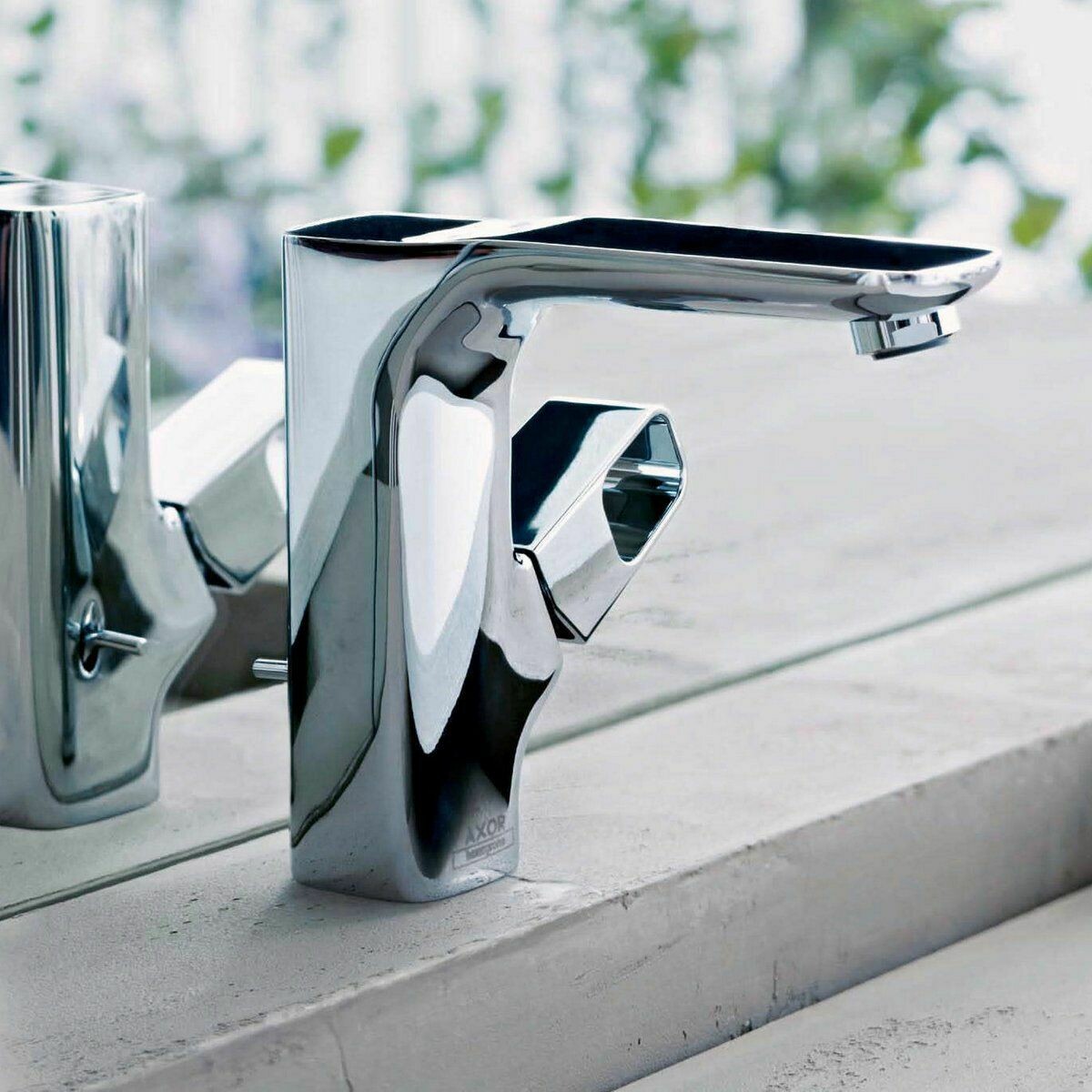 Mitigeur de lavabo AXOR Urquiola 110 avec garniture de vidage