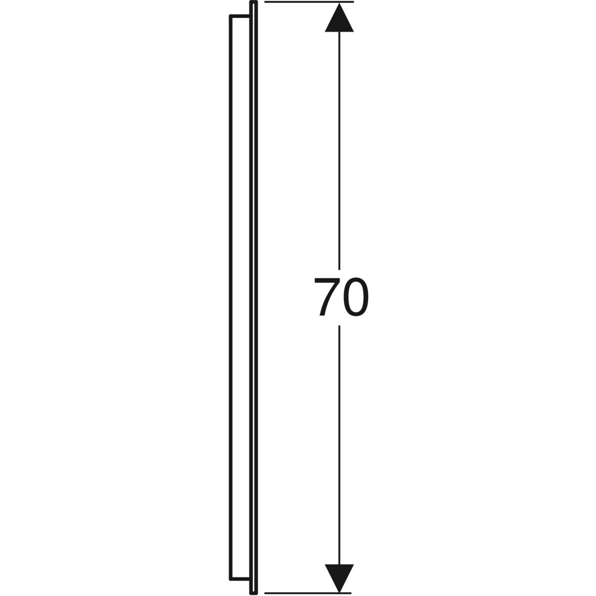 Miroir lumineux Geberit myDay 100 cm avec éclairage indirect - vue 6