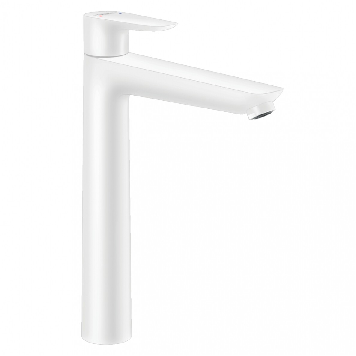 Mitigeur de lavabo Hansgrohe Talis E 240 avec tirette et vidage aspect blanc mat